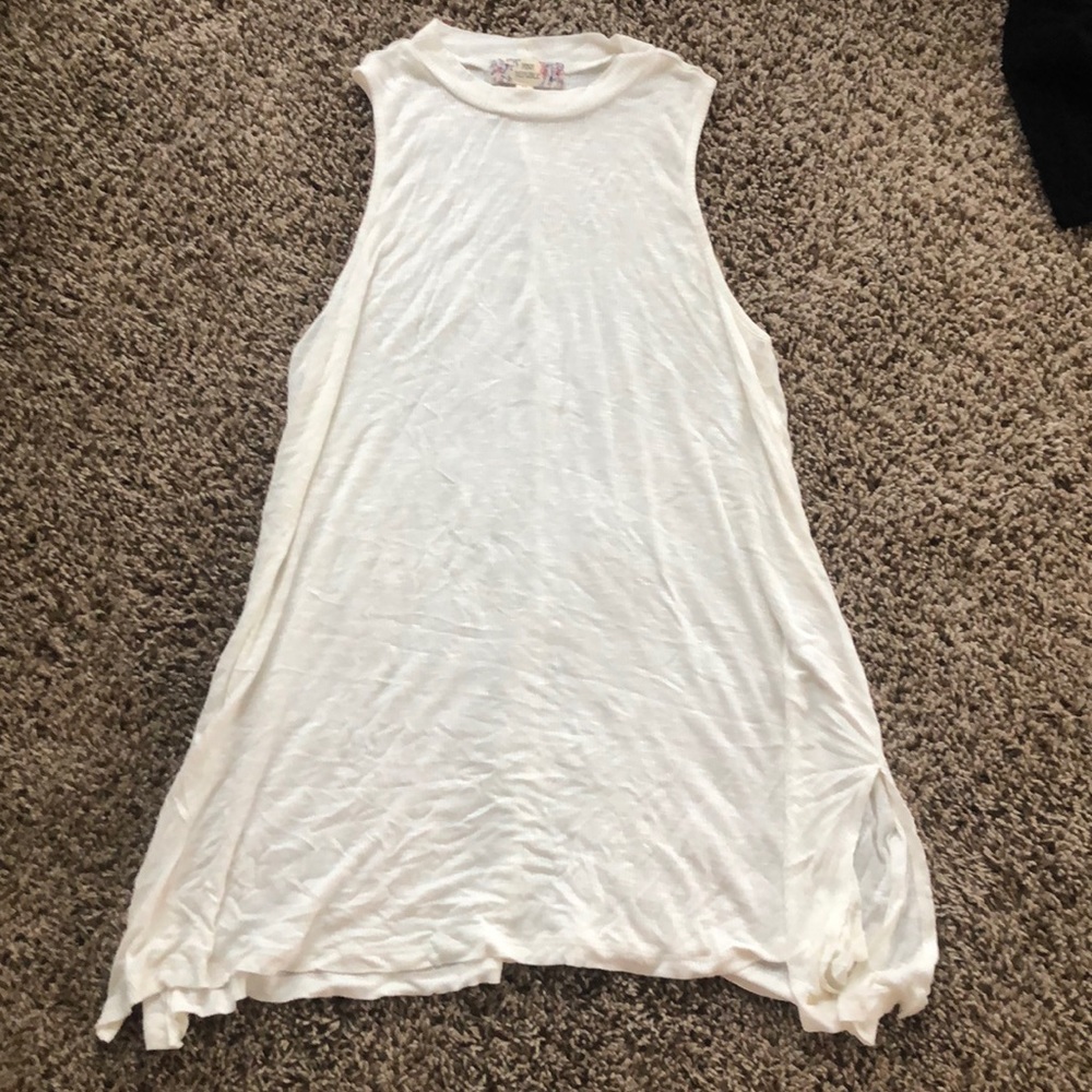 PINK republic white Long Tank top